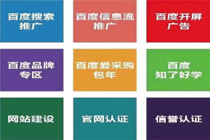 百度竞价包年案例：打造企业品牌形象